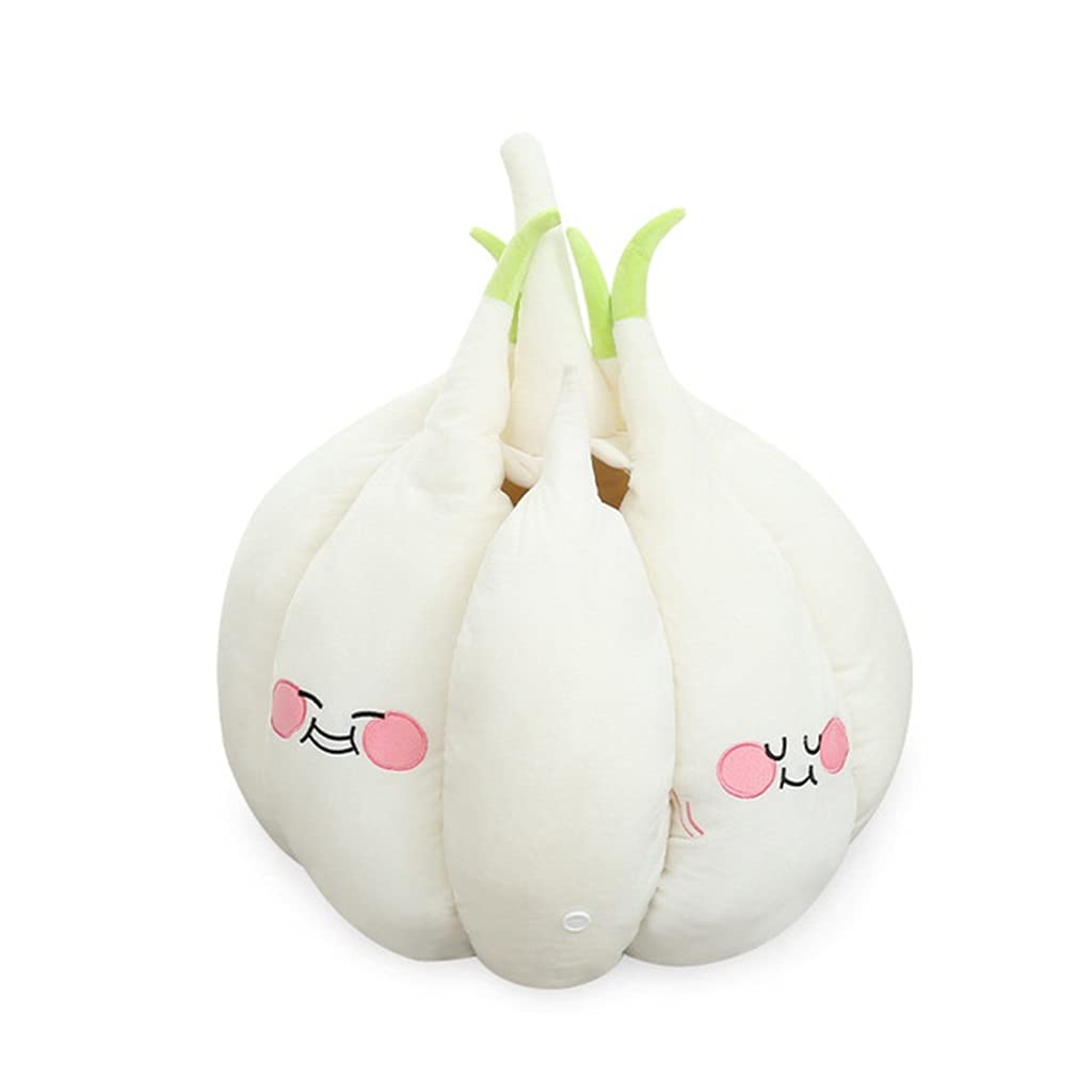 Funny Garlic-Shaped Cat Bed Mat - Soft & Warm Plush Pet House for Cats & Small Dogs - Cozy Cave Nest for Sleeping, Lounging & Relaxing (White, 55x55x50cm) - Perfect for Home, Office & Pet Play Areas