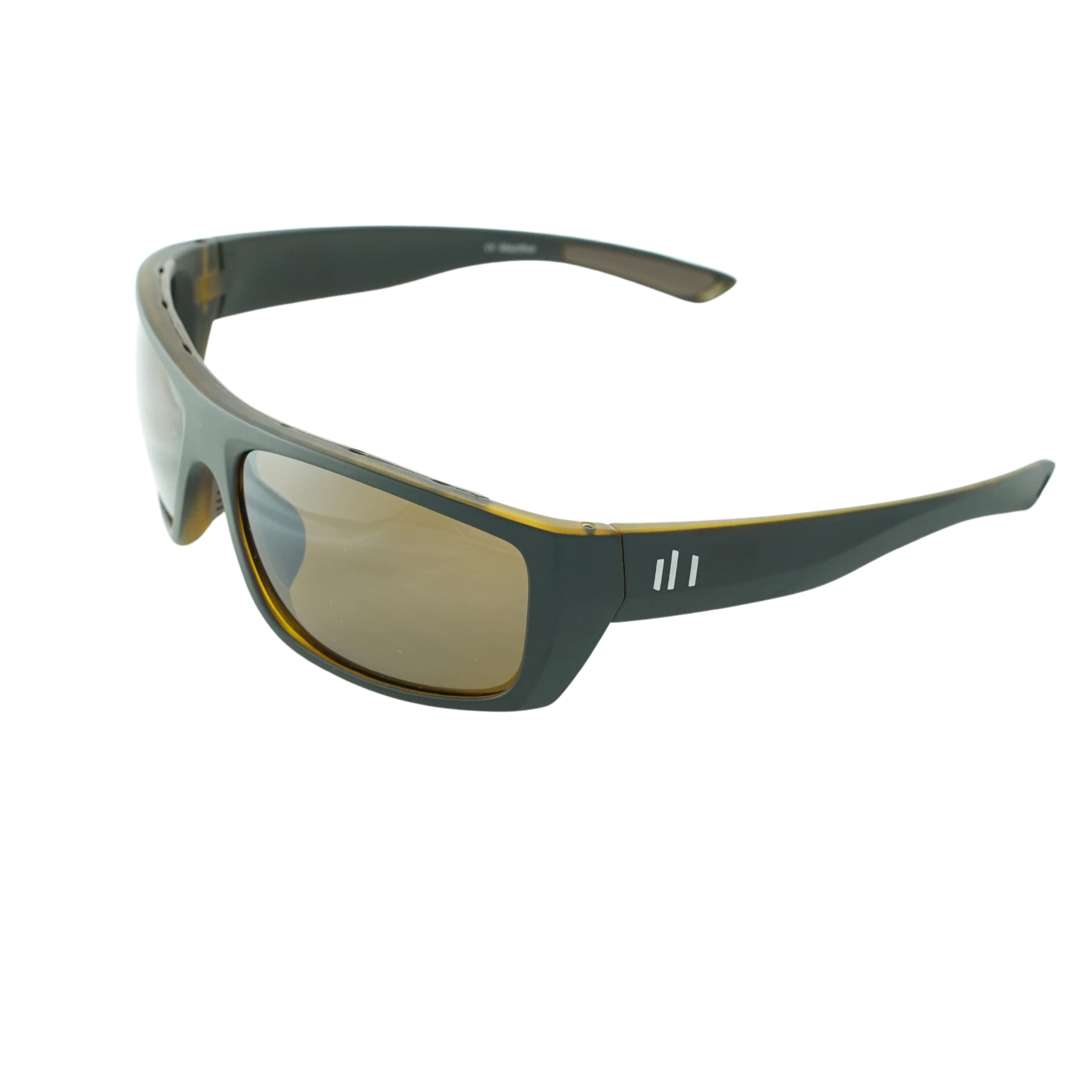 Parallel Eyewear Teton Polarized Sunglasses for Men & Women - UV400 Protection Sports Glasses with Lightweight Rectangular Frame & Hard Case - Perfect for Running, Cycling, Fishing & Outdoor Activities