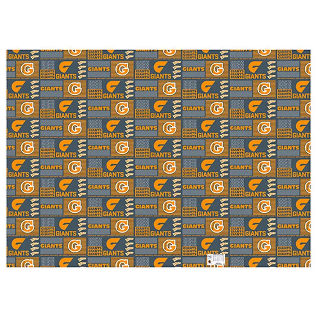 GWS Giants Wrapping Paper - Premium Gift Wrap for Sports Fans, Team Spirit, Birthday & Christmas Presents - Perfect for GWS Giants Fans, Party Decorations, and Special Occasions