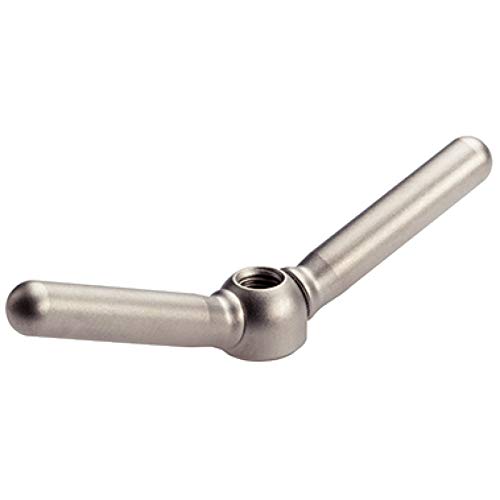 Halder 24470.0806 Steel Clamping Nuts - Matt Finish, 47.5mm Length, Stainless Steel - Perfect for Industrial Machinery, Automotive Repairs & DIY Projects