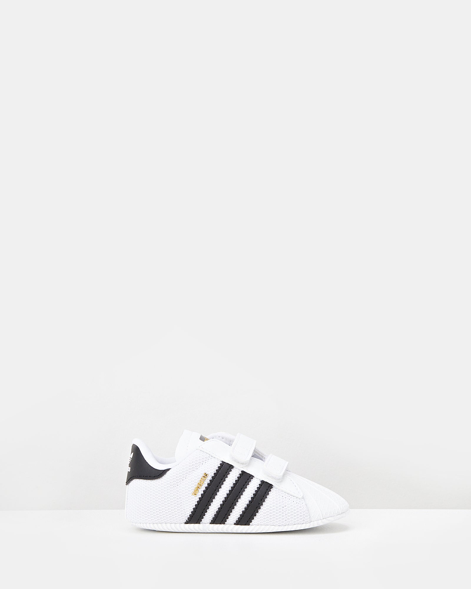 Adidas Superstar Crib Shoes for Babies - White/Black - Comfortable Infant Sneakers for Walking & Playtime - Perfect for First Steps, Daycare & Special Occasions