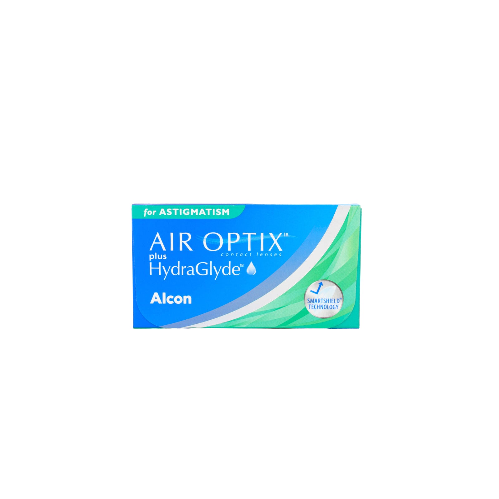 Air Optix Hydraglyde Monthly Contact Lenses for Astigmatism - 6 Pack (6 Lenses) | Comfortable, Breathable & Moisturizing | Perfect for Active Lifestyles & All-Day Wear