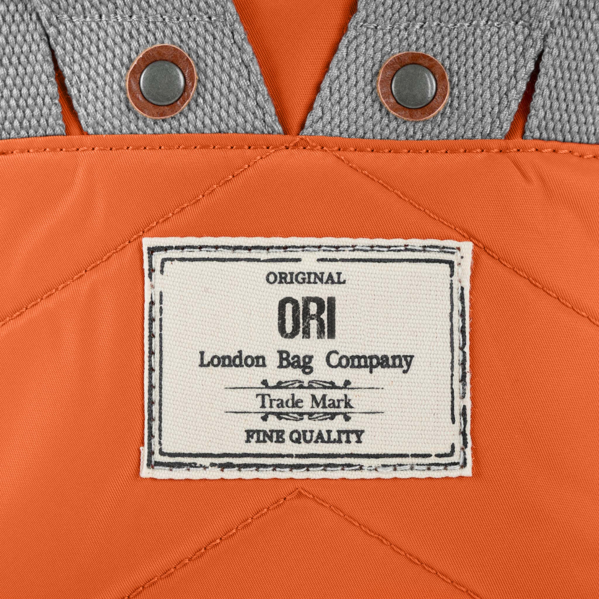 Bantry B Burnt Orange Recycled Nylon Backpack - Eco-Friendly Travel Bag for Hiking, Commuting & Daily Use