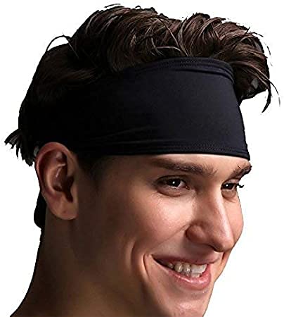 Unisex Sweat Absorbent Headband - Soft & Breathable Workout Headband for Men & Women - Perfect for Yoga, Running, Gym & Fitness Activities (Pack of 1)
