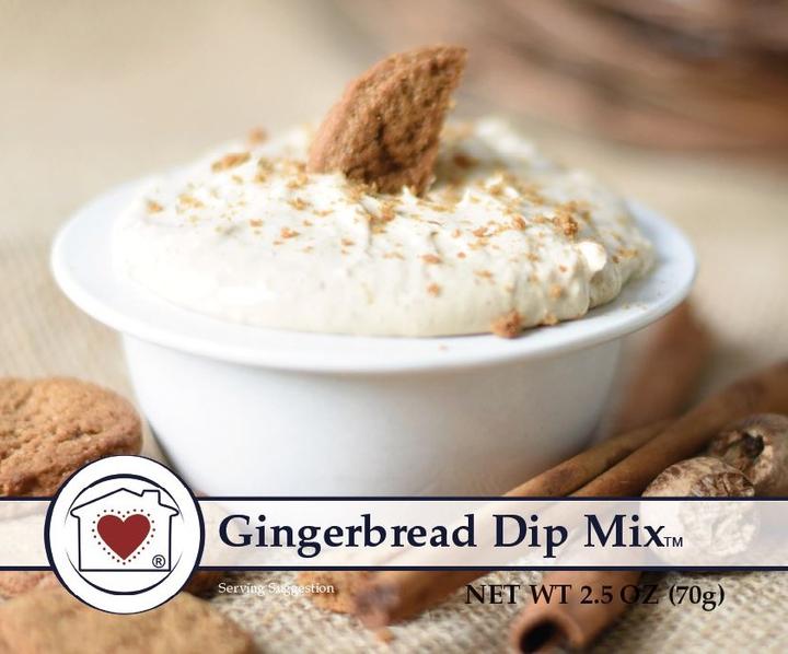 Delicious Gingerbread Dip Mix for Cookies & Desserts | Perfect for Holiday Parties & Family Gatherings | Easy-to-Make Sweet Treat