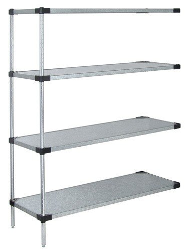 Quantum 4-Tier Steel Shelving Kit 24