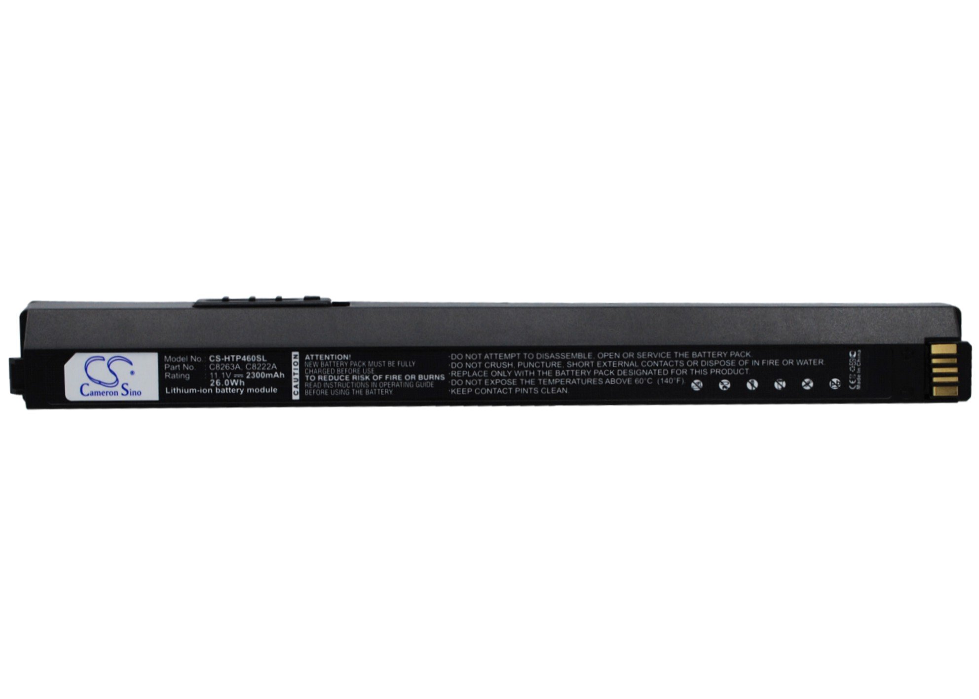 HP BT500 Bluetooth USB 2.0 Replacement Battery (2300mAh) - Compatible with Deskjet 460c/460wf, Officejet H470wbt/H470, Deskjet 450wbt Printers - Model C8222A, CQ775-80001, CQ775A - Perfect for Home Office & Mobile Printing Needs