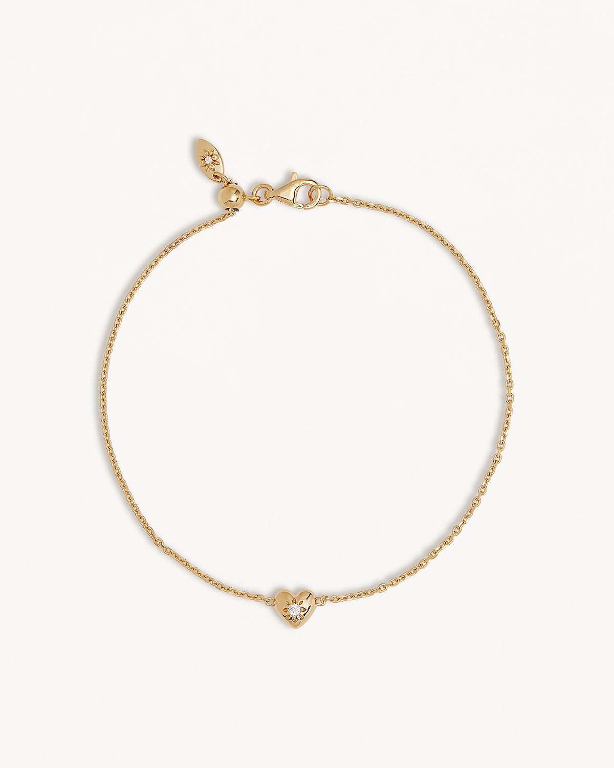 18K Gold Vermeil Blooming Hearts Bracelet for Women - Elegant Floral Heart Charm Jewelry Gift for Her - Perfect for Valentine's Day, Anniversary & Special Occasions