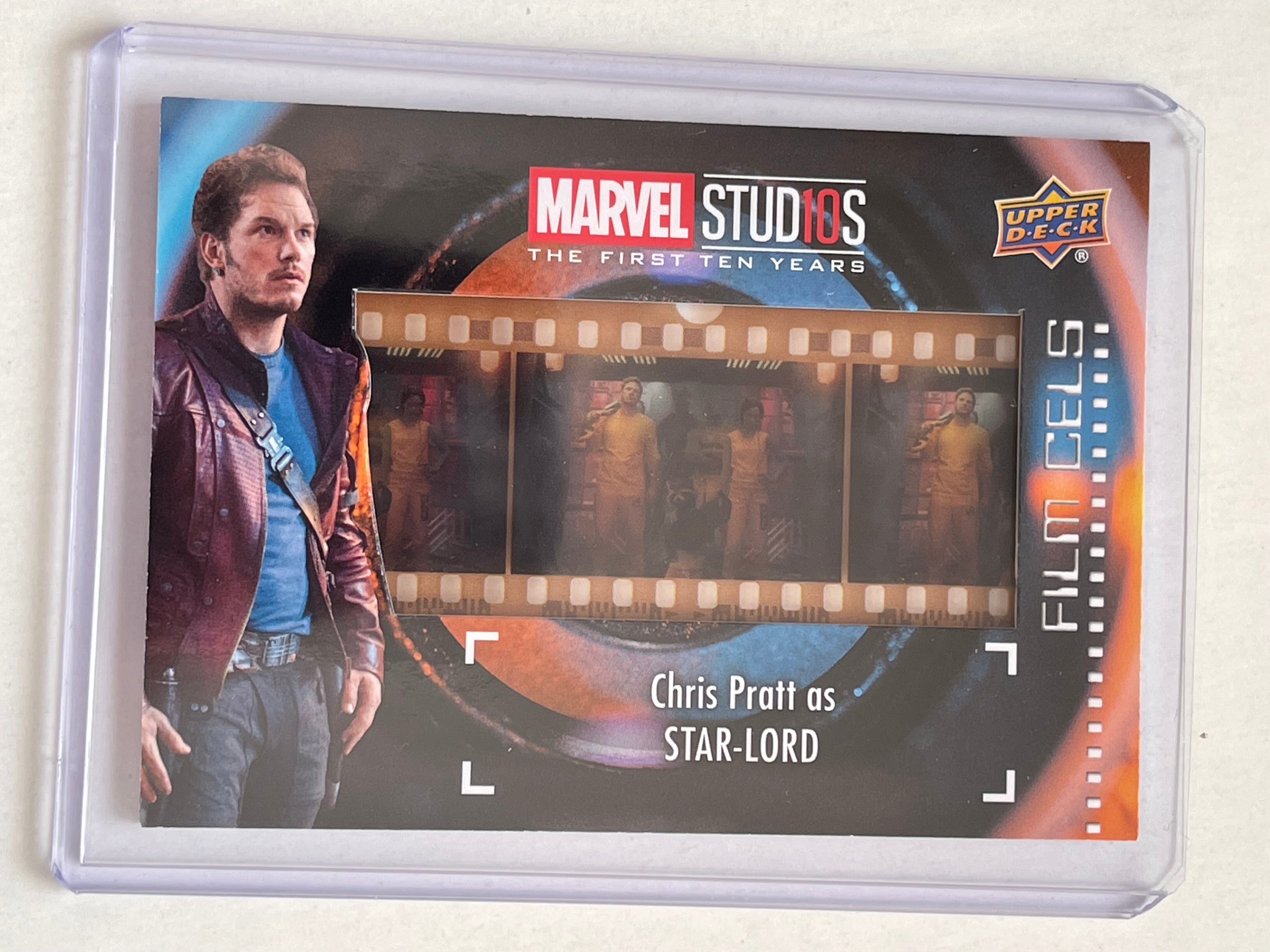 Guardians of the Galaxy Chris Pratt Rare Film Insert Card - Collectible Movie Memorabilia for Marvel Fans & Pop Culture Enthusiasts - Perfect for Display, Gifts, and Comic Con Events