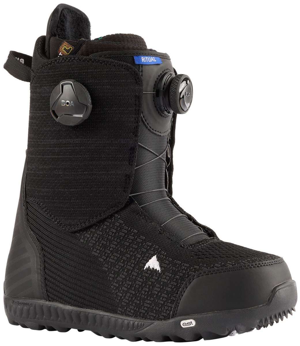 Burton Women's Ritual BOA Snowboard Boots 2024 - Waterproof Winter Snowboarding Boots for Women with BOA Lacing System - Perfect for All-Mountain Riding & Freestyle Snowboarding