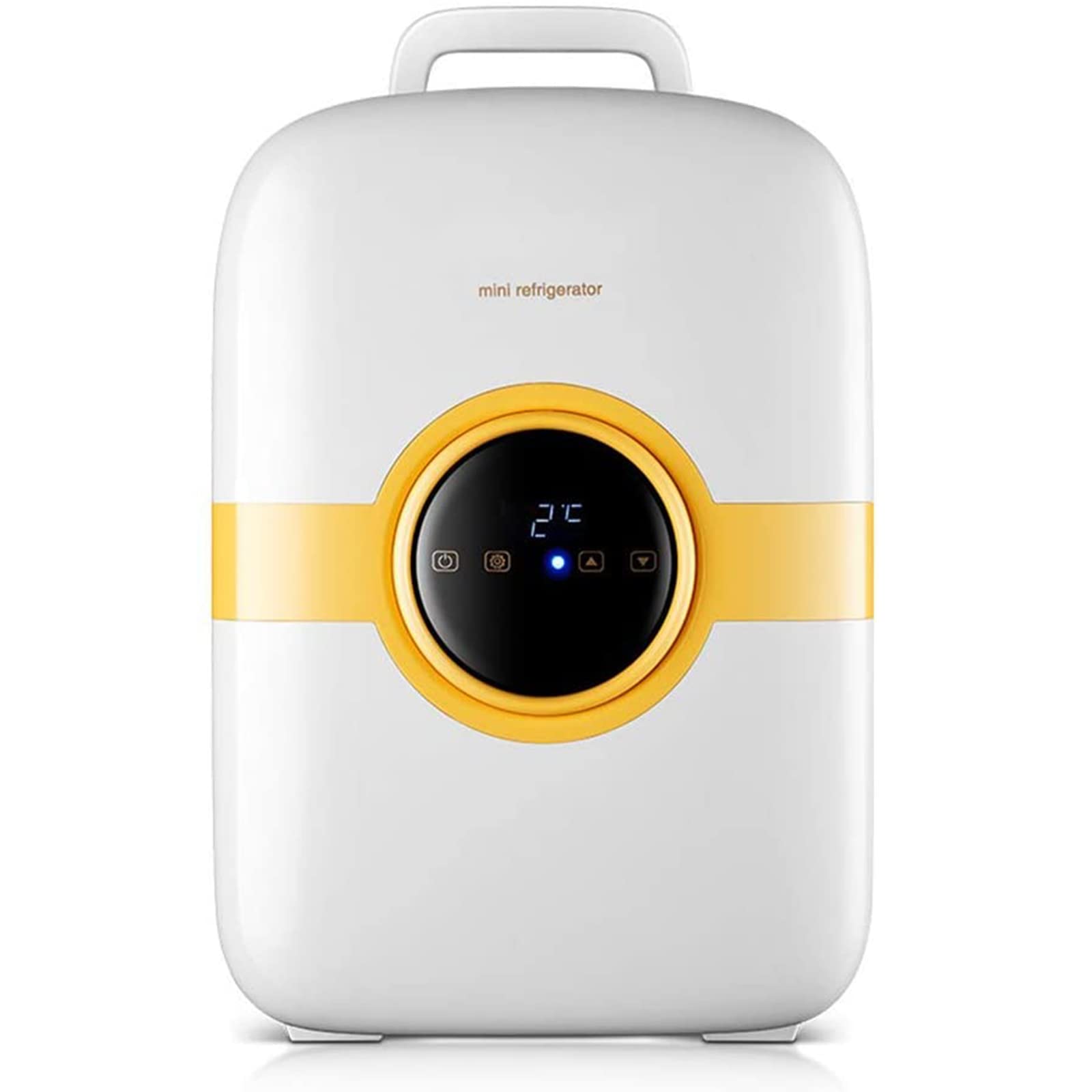 Flawless Mini Refrigerator - Portable Cosmetic Fridge with LED Panel | 22L Compact Skincare Cooler for Makeup, Skincare & Beauty Products | Perfect Gift for Women, Ideal for Office, Car, Bedroom & Dorm Use