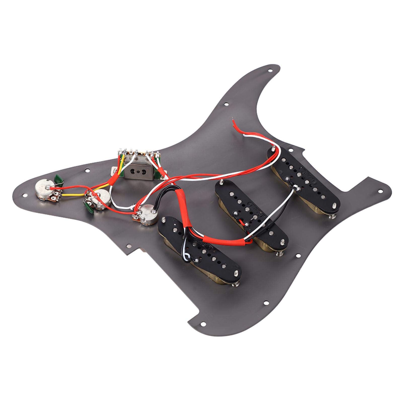 SSS Loaded Pickguard - Prewired & Sturdy ST Style Electric Guitar Pickguard for Guitar Enthusiasts | Perfect for Upgrading Fender Stratocaster & DIY Guitar Projects