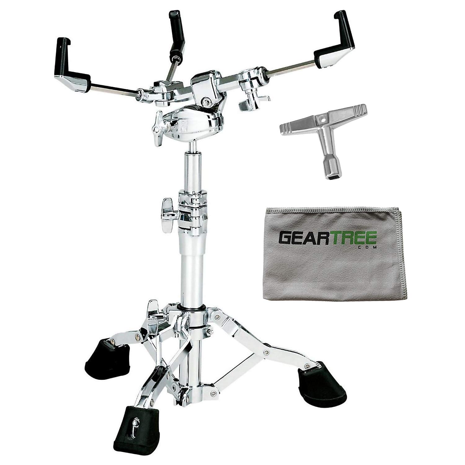 Tama HS100W Star Series Snare Drum Stand with Included Drum Key and Cleaning Cloth - Perfect for Live Performances, Studio Recording, and Drum Practice Sessions