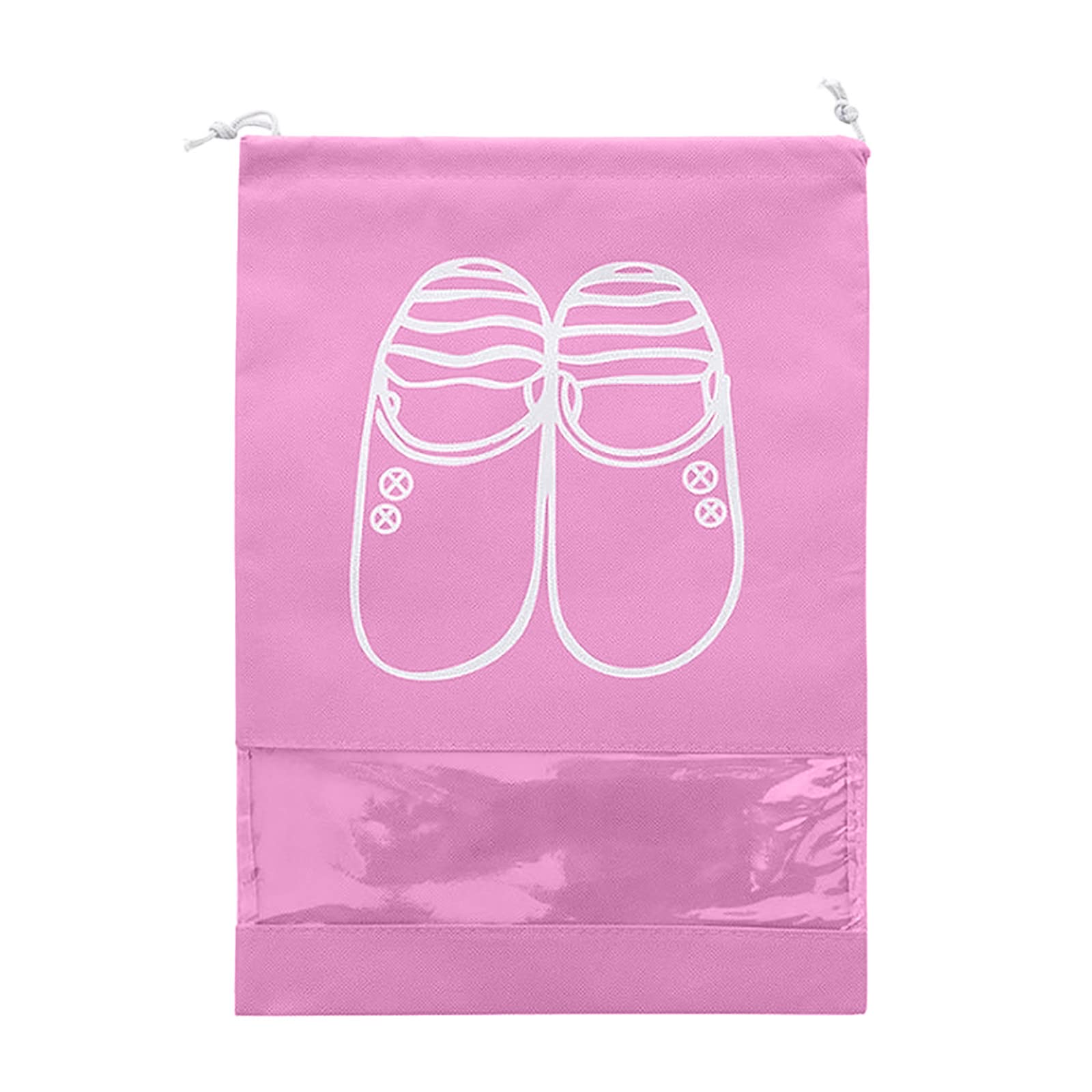 Portable Non-Woven Shoe Storage Box Bag - 80g Travel Shoe Cover with Dust Protection | Large Canvas Organizer for Closet, Travel & Home Organization | Perfect for Housekeeping, Shoe Storage & Travel Accessories