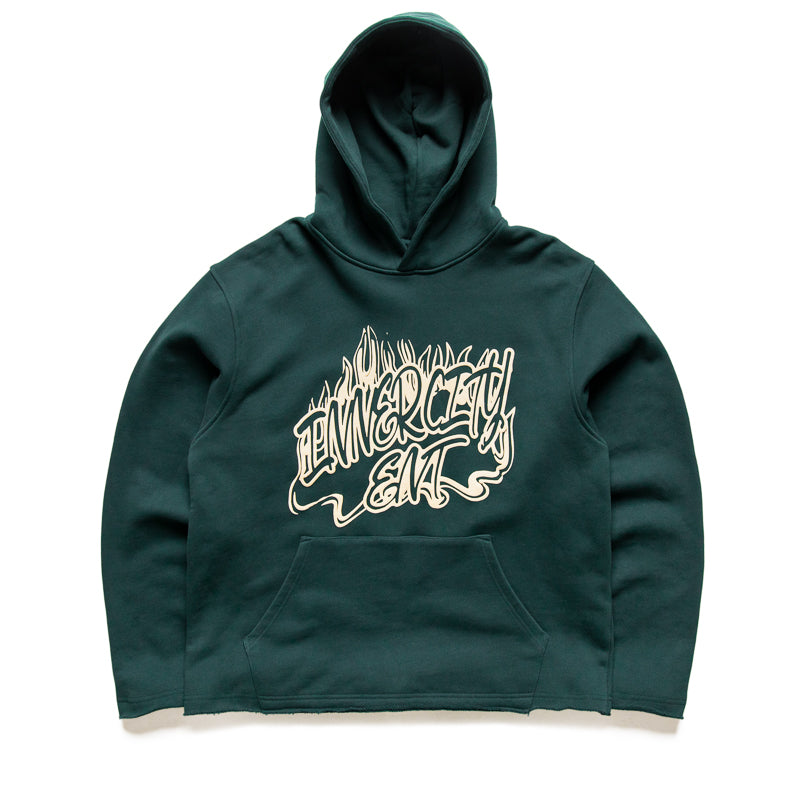 Honor The Gift Entertainment Hoodie for Men & Women - Soft Cotton Green Pullover Sweatshirt - Casual Streetwear for Everyday Comfort & Style