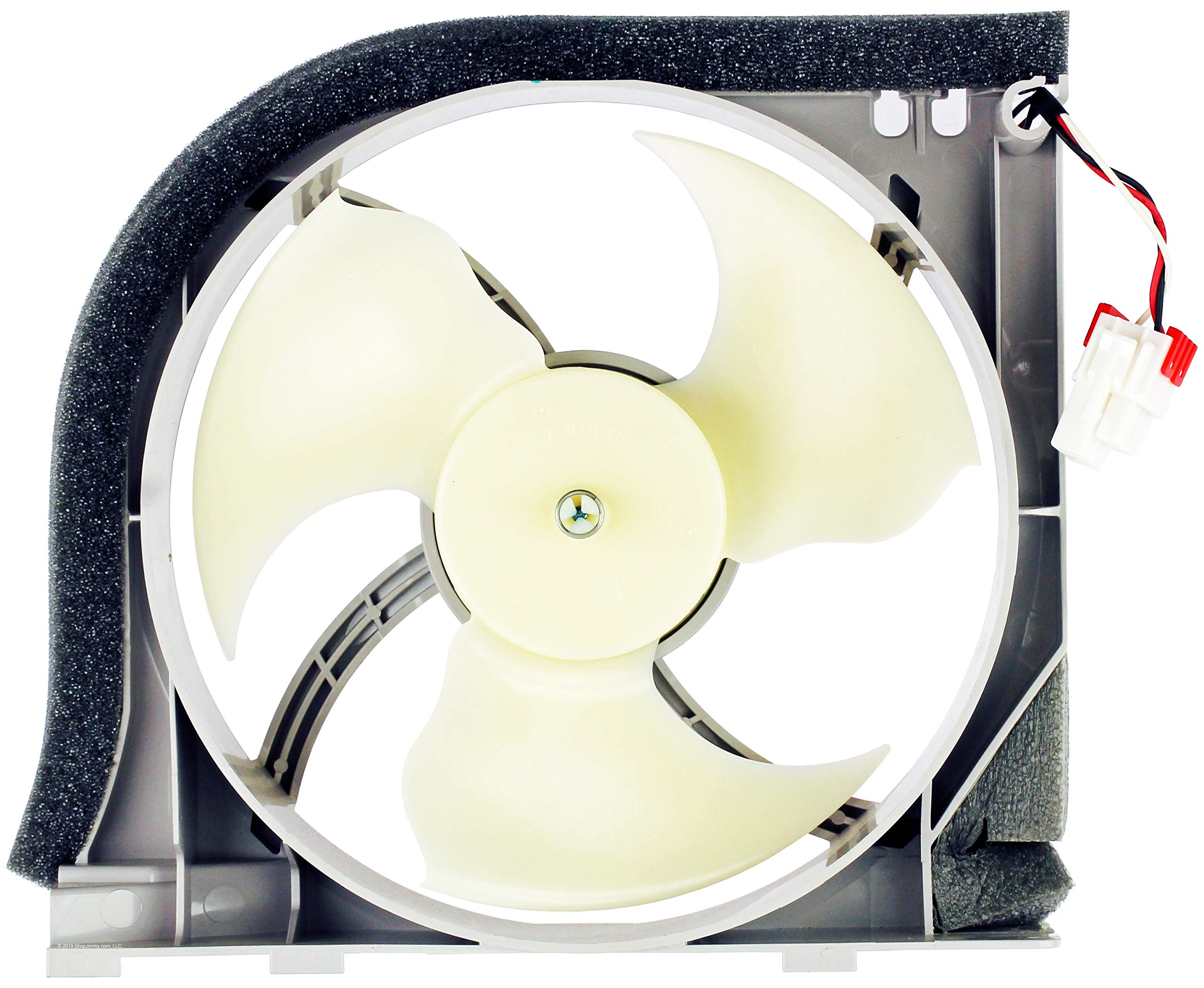 Original Samsung DA97-17321D Refrigerator Condenser Fan Motor - OEM Replacement Part for Samsung Refrigerators - Perfect for Cooling System Repairs and Maintenance