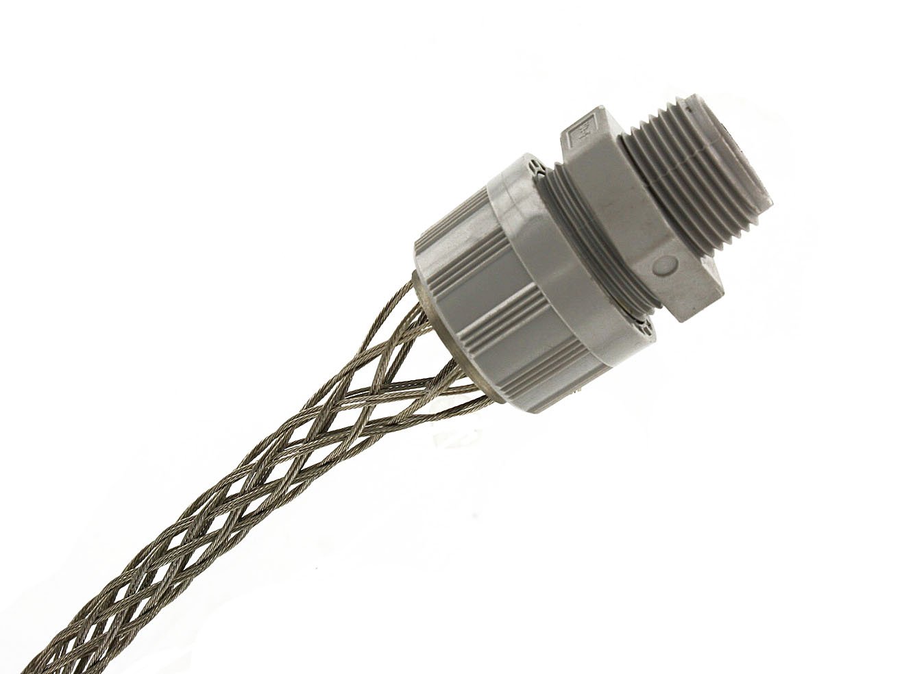 Leviton L7561 Strain Relief Cord Connector - Nylon, 0.625-0.750 Inch, Sealed for Outdoor/Industrial Use - Perfect for Electrical Wiring Protection in Harsh Environments
