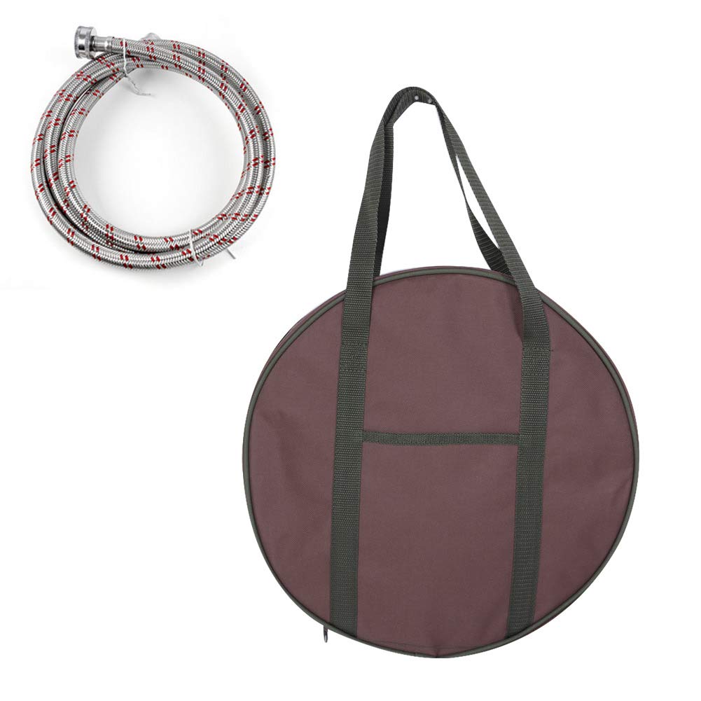 **SunshineFace Heavy Duty Garden Hose Storage Bag - Waterproof & Durable Carrying Case for Garden Hoses, Nozzles & Tools - Perfect for Outdoor Storage, Yard Work & Gardening Supplies**