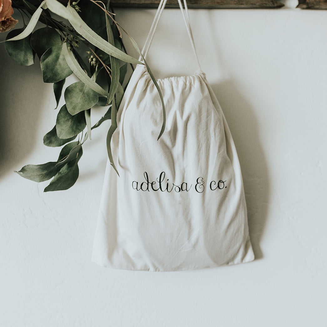 Adelisa & Co. Eco-Friendly Cotton Fabric Tote Bag for Women - Reusable Grocery Shopping & Beach Tote with Pockets | Perfect for Groceries, Work, Travel & Daily Use