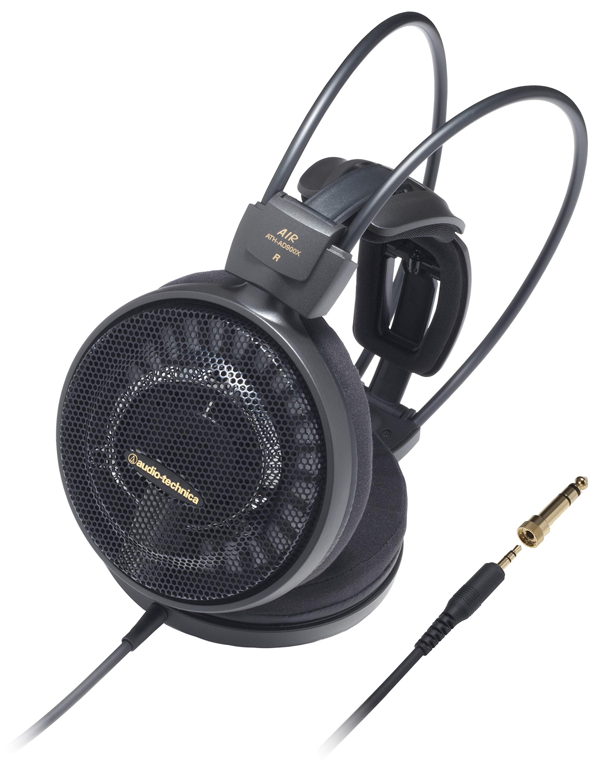 Audio-Technica ATH-AD900X Open-Back Audiophile Headphones - High-Fidelity Sound, Comfortable Over-Ear Design, Premium Black - Perfect for Music Production, Gaming & Home Audio Enthusiasts