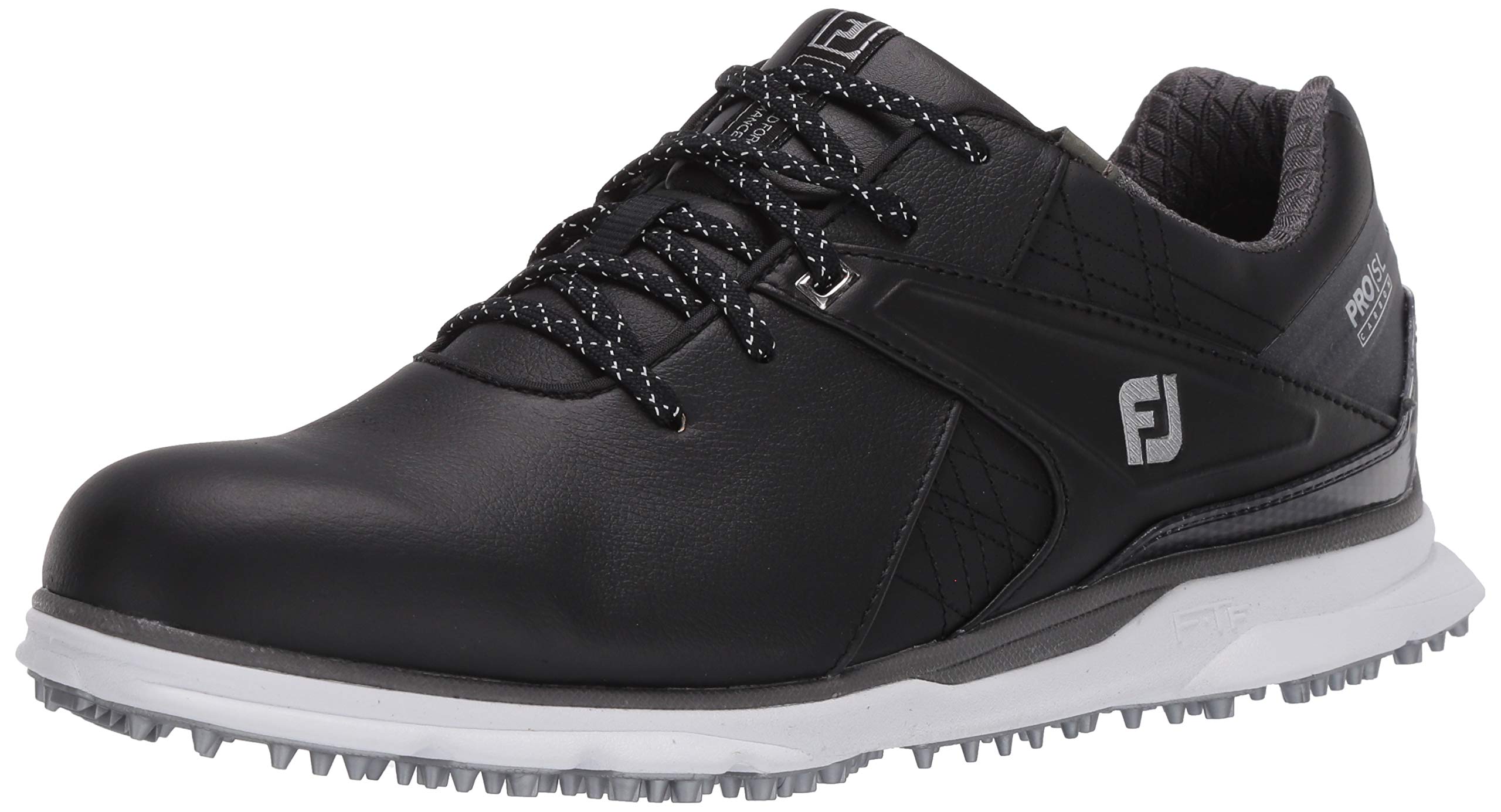 FootJoy Men's Pro/Sl Carbon Golf Shoes - Lightweight Spiked Golf Shoes for Men with Carbon Fiber Stability | Perfect for Walking Courses & Tournament Play