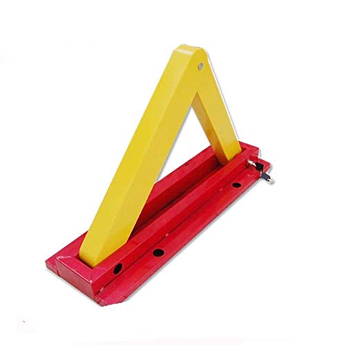 Anti-Theft Parking Locks & Bollards - Heavy Duty Triangle Parking Barriers for Cars, Trucks & Transport Facilities | Secure Parking Spaces, Prevent Vehicle Theft | Ideal for Driveways, Garages & Commercial Lots