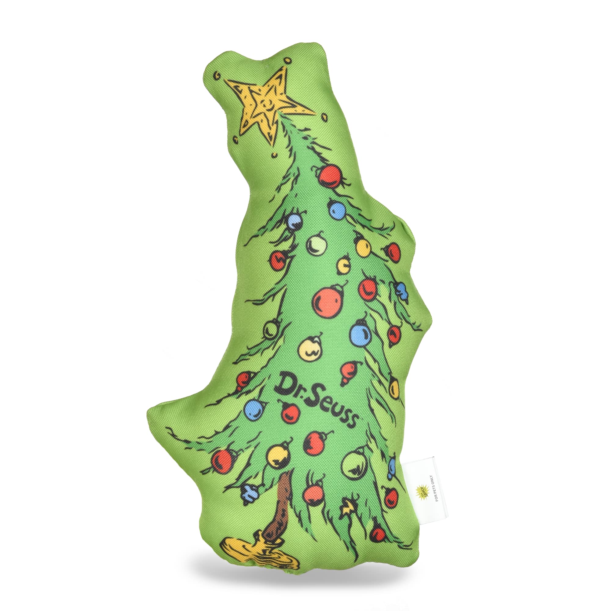 Dr. Seuss The Grinch Who Stole Christmas Squeaker Dog Toy - 9