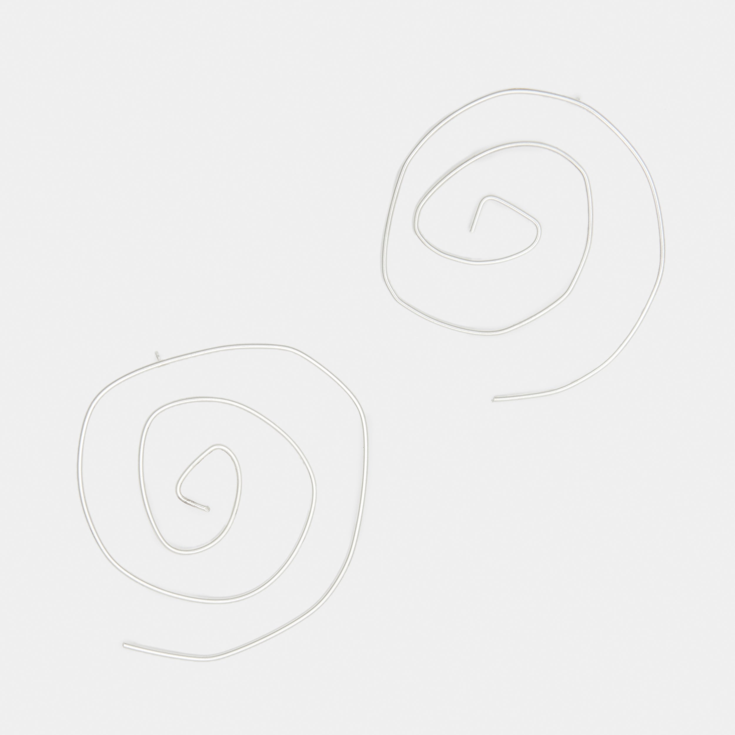 Giulia Swirl Hoops - Elegant Gold Plated Dangle Earrings for Women | Perfect for Parties, Weddings & Everyday Wear