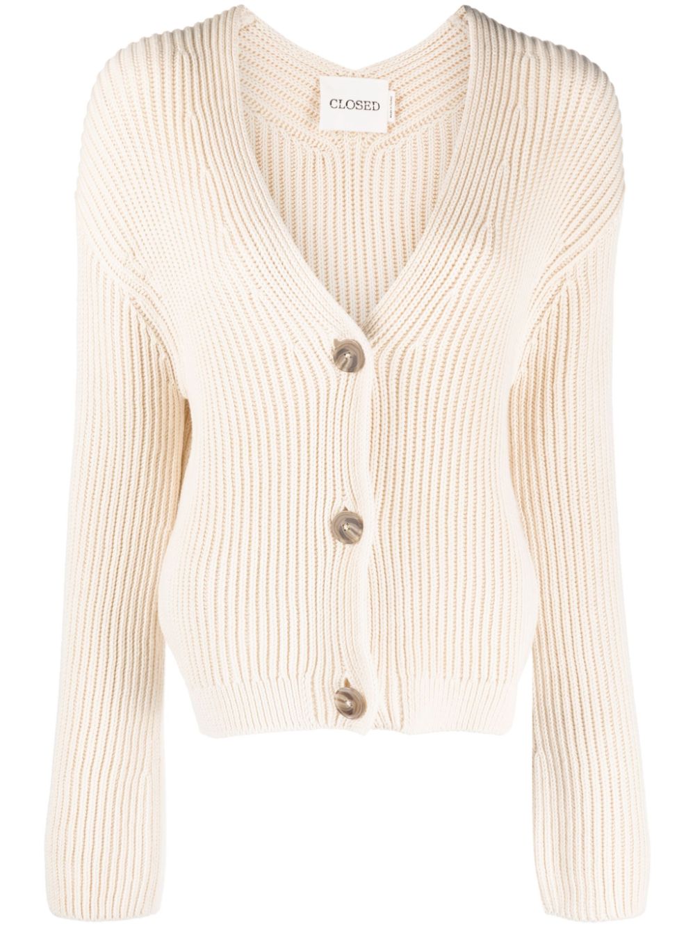 Women's White Closed Knit Sweaters - Cozy Winter Pullovers for Casual Wear & Layering