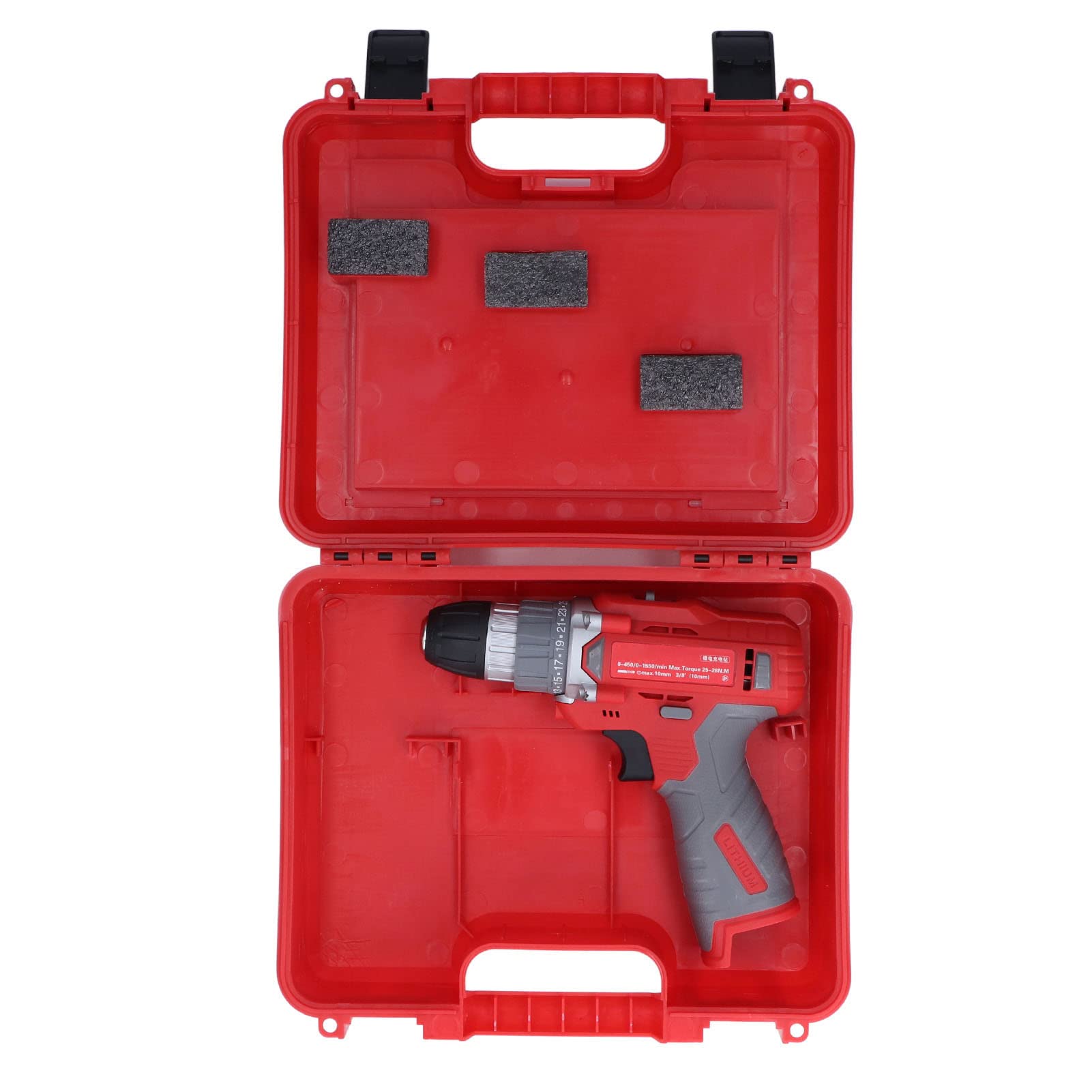Agatige 18V Brushless Cordless Power Drill - Ergonomic Electric Drill Driver with Storage Box, Perfect for DIY Projects, Home Repairs & Woodworking