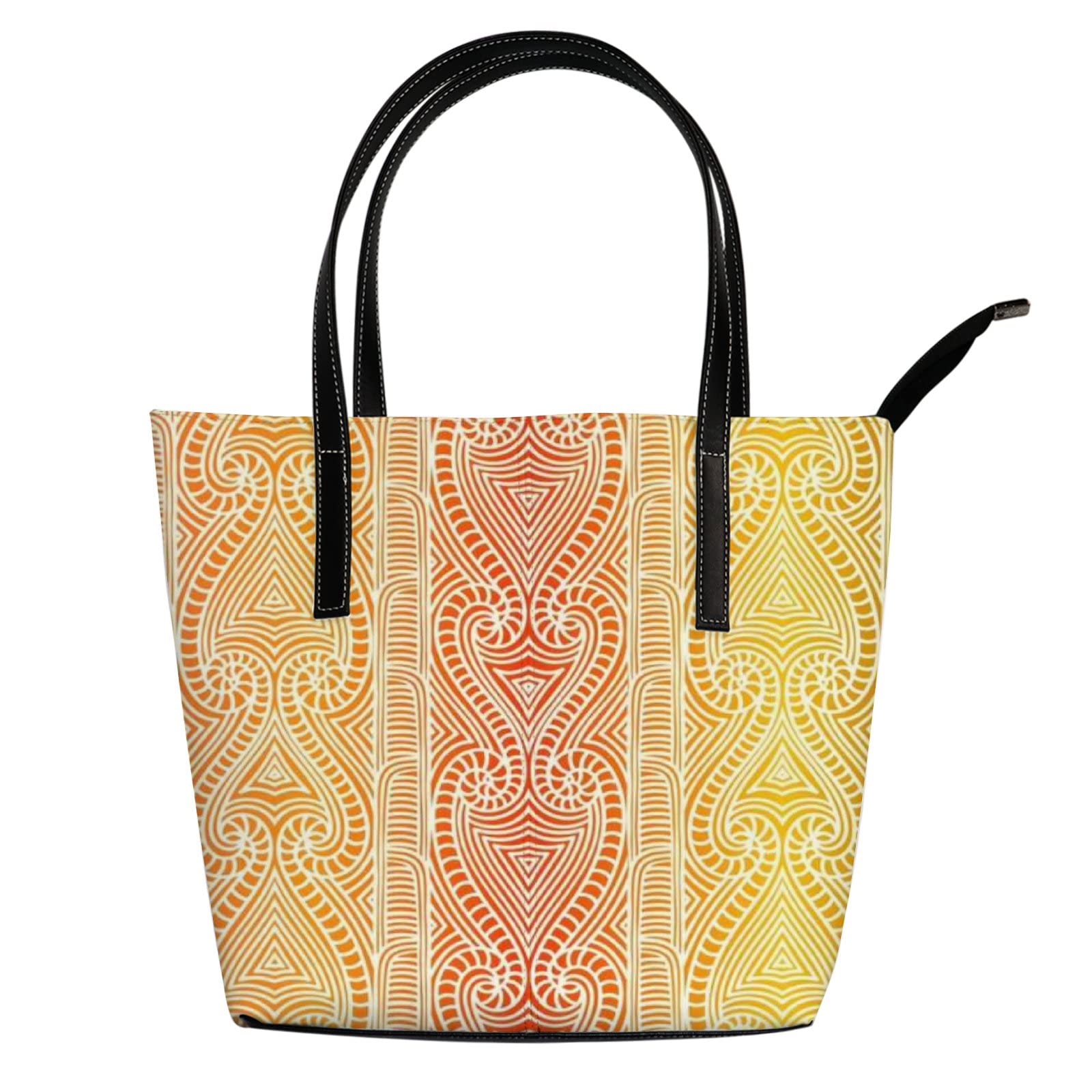 Stylish Leather Tote Bag for Women - Fashionable Crossbody Purse with Adjustable Strap | Perfect for Work, Travel & Everyday Use