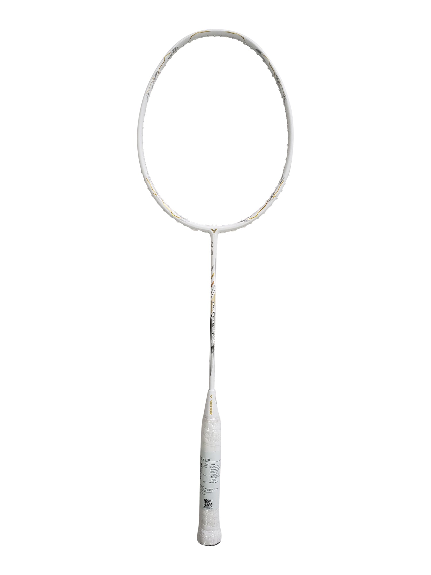 Victor Thruster F Claw LTD Badminton Racket - Tai Tzu Ying Signature Edition | Professional Carbon Fiber Shuttlecock Racket for Smash & Control | Perfect for Tournament Play & Training Sessions
