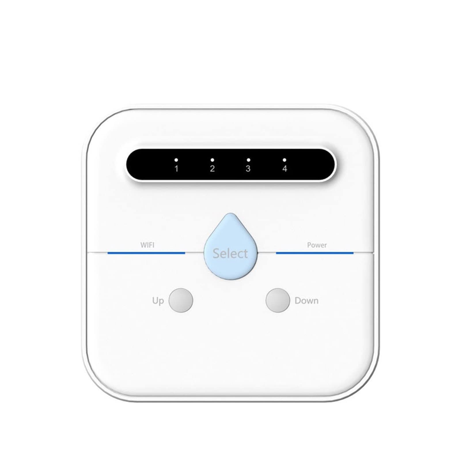 GIXAA Smart WiFi Sprinkler Timer with 24V AC Normally Closed Solenoid Valve - 4 Way U-K Automatic Watering System for Garden, Lawn & Yard Irrigation | Weatherproof Nylon Valve with Rain Delay & Remote Control | Perfect for Smart Home Landscaping & Water Conservation
