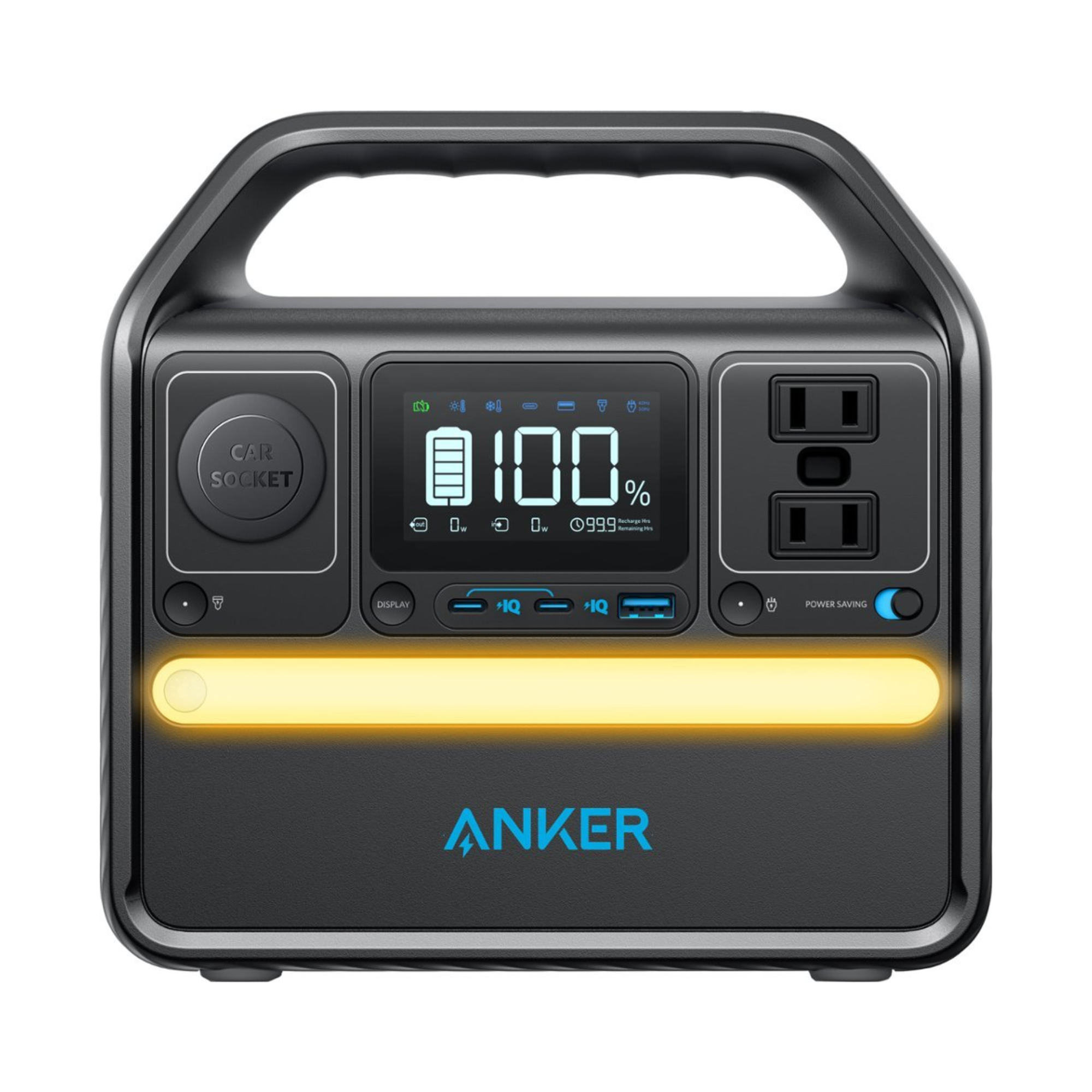 Anker 522 Portable Power Station 299Wh 300W - Compact Solar Generator for Camping, Outdoor Adventures & Emergency Backup Power