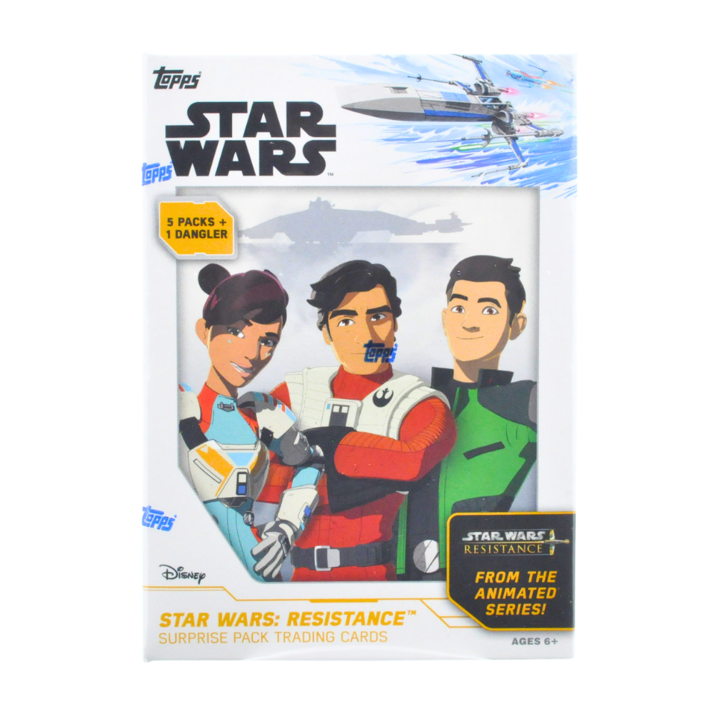 2019 Topps Star Wars Resistance Sealed Blaster Box - Collectible Trading Cards for Fans | Perfect for Gift Giving & Display