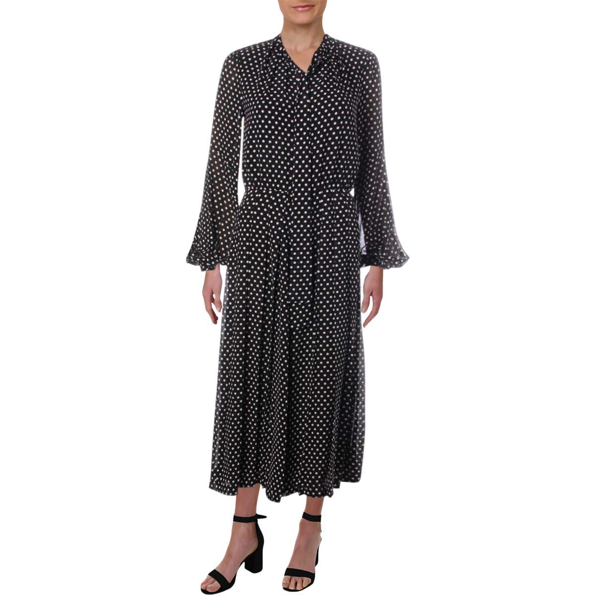 Michael Kors Women's Neck Tie Jumpsuit - Stylish One-Piece Outfit for Work, Party & Special Occasions | Fashionable & Comfortable Jumpsuit for Women