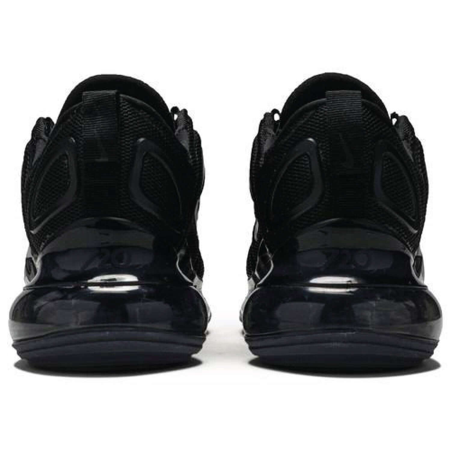 Nike Air Max 720 Triple Black Men's Running Shoes - Comfortable Cushioned Sneakers for Jogging, Gym Workouts & Casual Wear