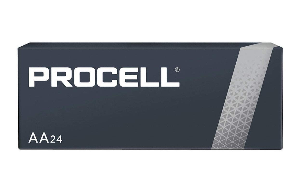ProCell AA Batteries Bulk Pack - 24 Count, Long-Lasting PC1500 Alkaline Batteries for Home, Office & Electronics - Ideal for Toys, Flashlights & Remote Controls