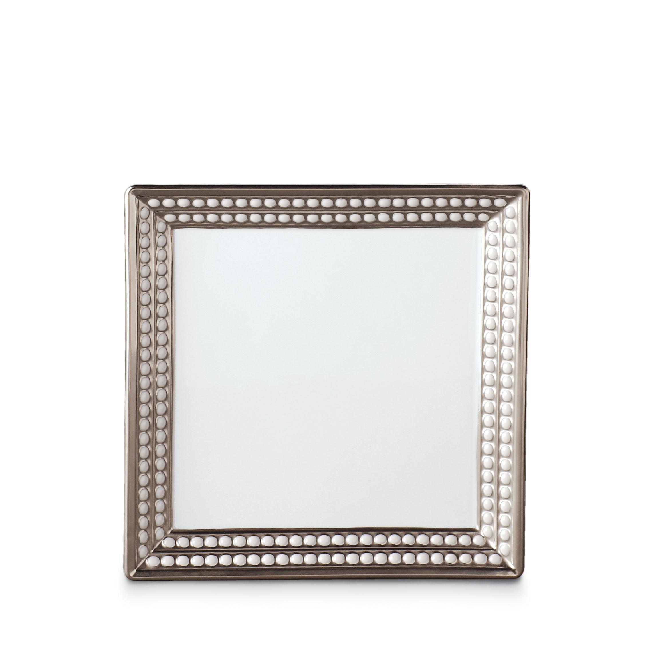 Perlée Square Tray - Elegant Decorative Serving Tray for Coffee, Tea, and Desserts | Perfect for Home Decor, Parties, and Gifts