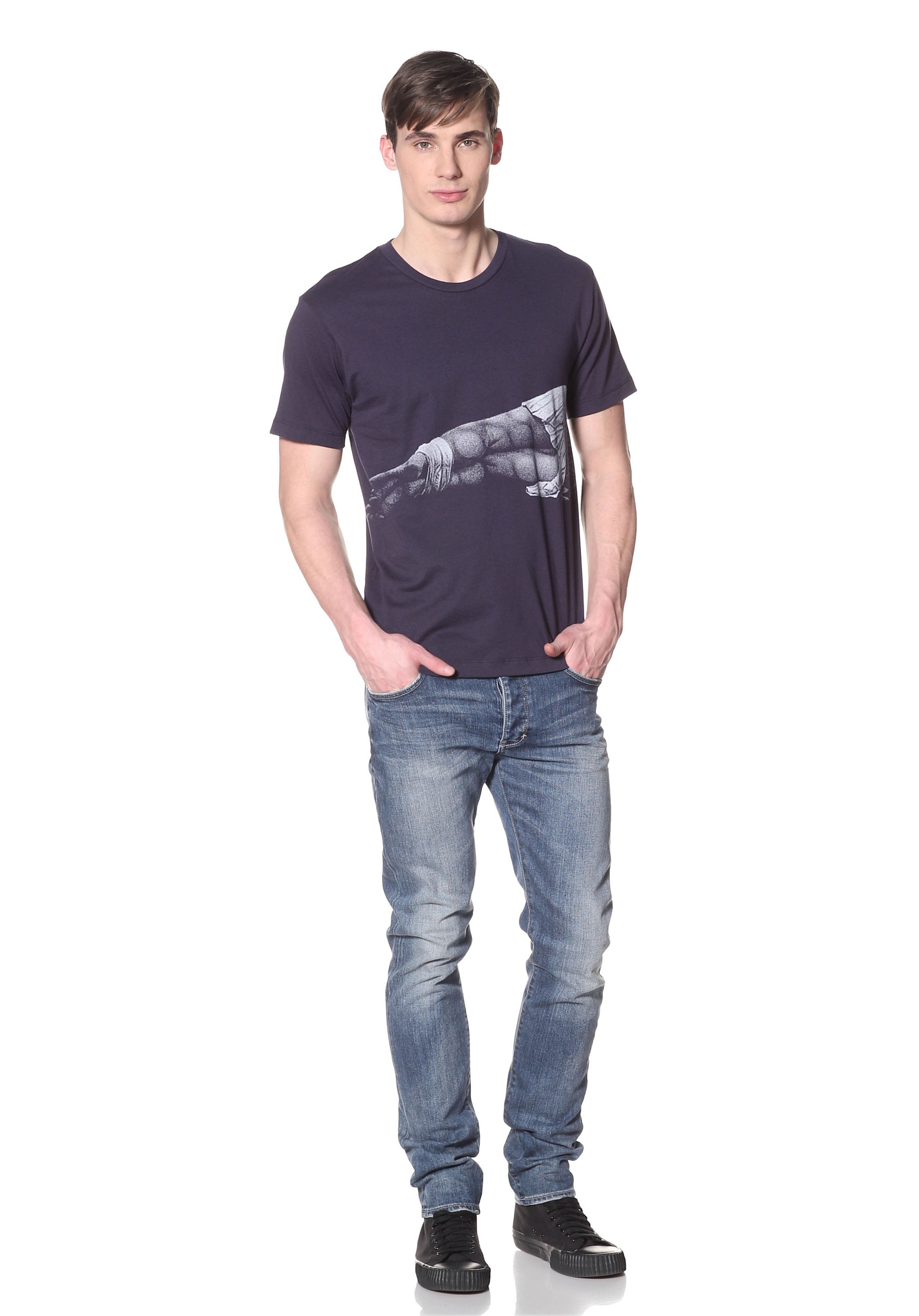 Eubiq NY Men's Bound Tee - Premium Comfort Cotton T-Shirt for Casual Wear & Street Style | Trendy Urban Fashion for Everyday Outfits & Lounge Wear