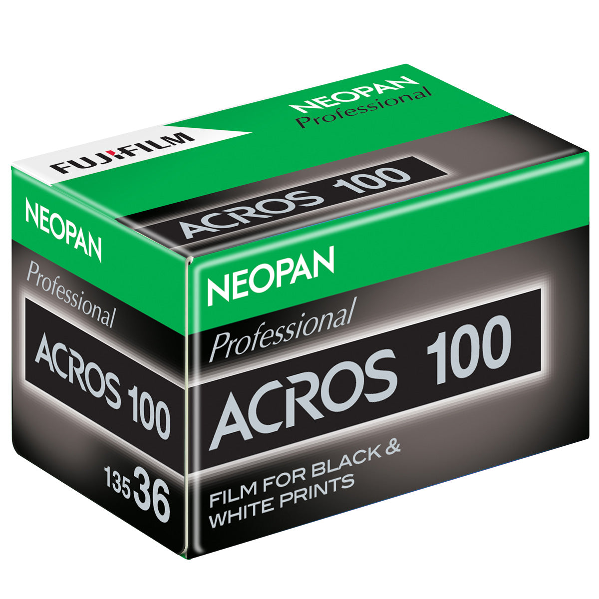 Fujifilm Neopan 100 Acros 135 36-Exposure Black & White Negative Film Roll - Perfect for Street Photography, Landscape & Fine Art Shooting