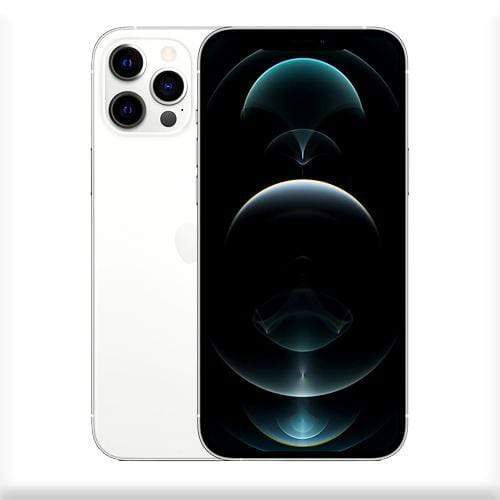 Refurbished Apple iPhone 12 Pro 256GB 5G Unlocked Smartphone - Silver (Like New Condition) for Work, Travel & Everyday Use