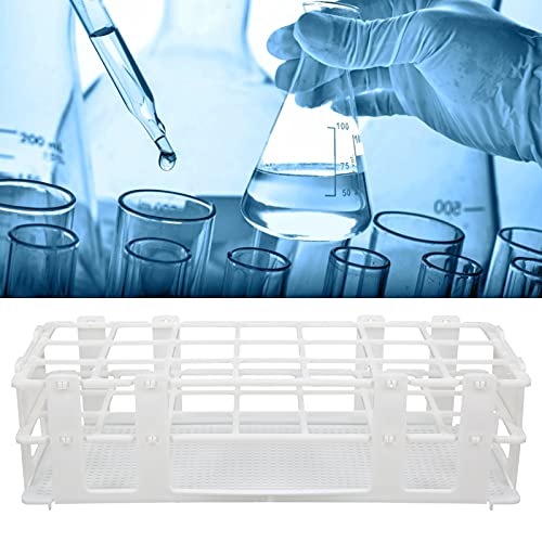 3-Tier Centrifuge Tube Rack - Lightweight & Space-Saving Test Tube Holder for Laboratory, Medical, and Research Use | Perfect for Blood Collection, PCR, and Sample Storage