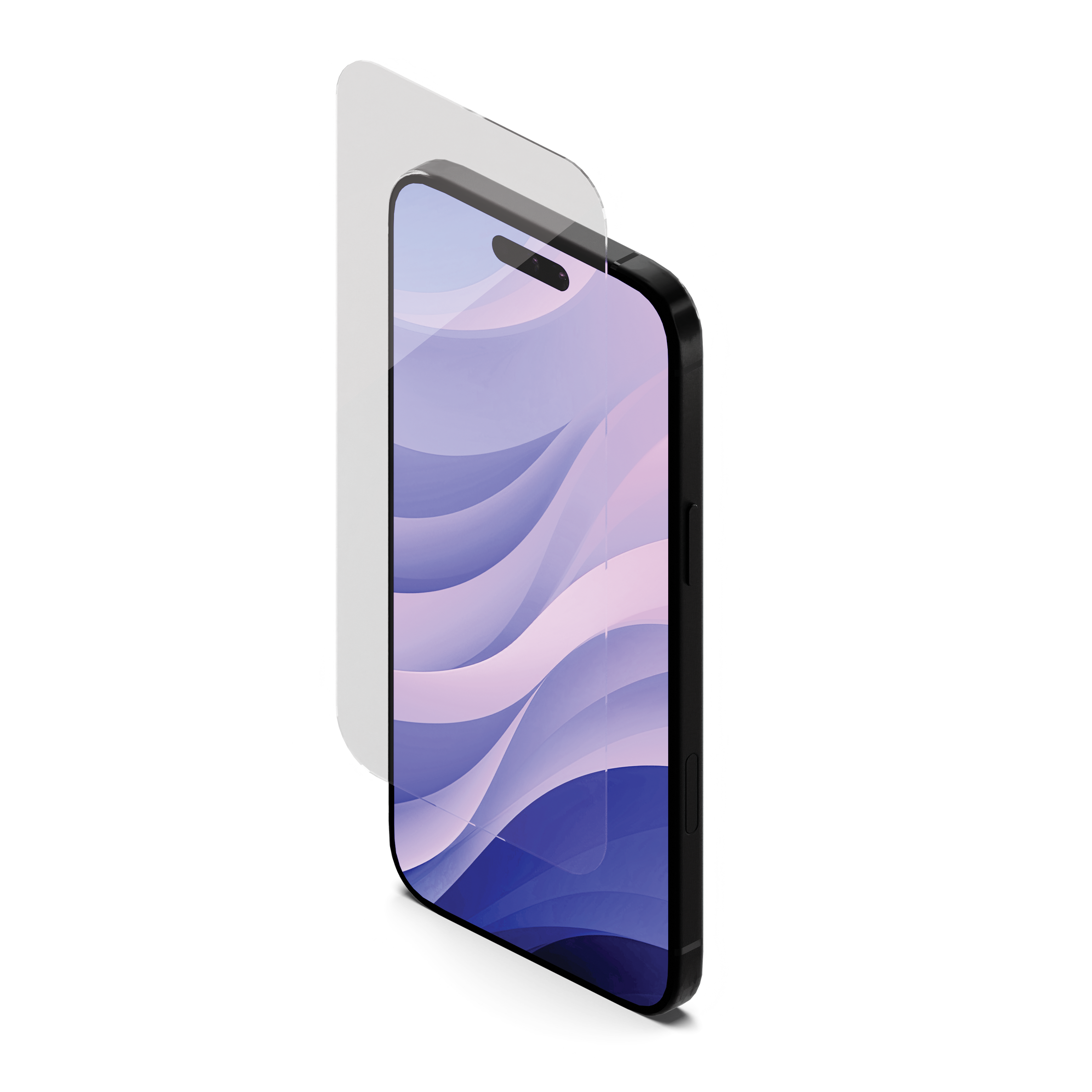 Anti-Glare Screen Protector for iPhone 15 Plus/16 Plus - HD Clear, Scratch Resistant, Bubble-Free Installation - Perfect for Outdoor Use and Eye Protection