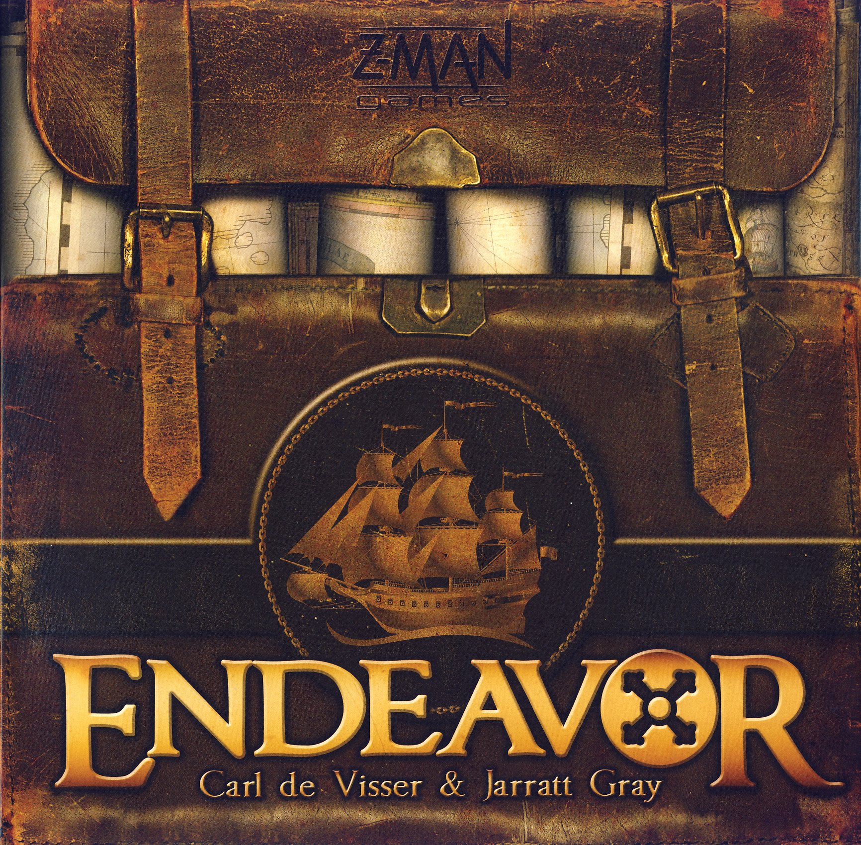 Z-Man Games Endeavor Board Game - Strategic Empire Building Game for Adults & Teens | Perfect for Game Nights & Family Gatherings