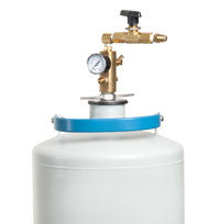 Wallach 10 Liter Dewar Flask - High-Quality Vacuum Insulated Liquid Nitrogen Container for Lab, Medical & Scientific Use | Perfect for Cryogenic Storage & Transport