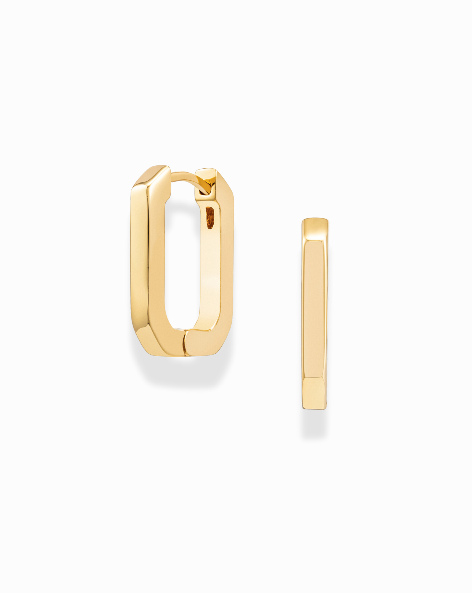 Bridgette Hoops - Trendy Gold-Plated Huggie Earrings for Women | Perfect for Everyday Wear, Parties & Gifting