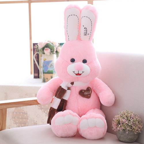 Binky: Extra Large Soft Stuffed Bunny Plush Toy for Kids - Perfect for Cuddling, Nursery Decor, and Gift Giving