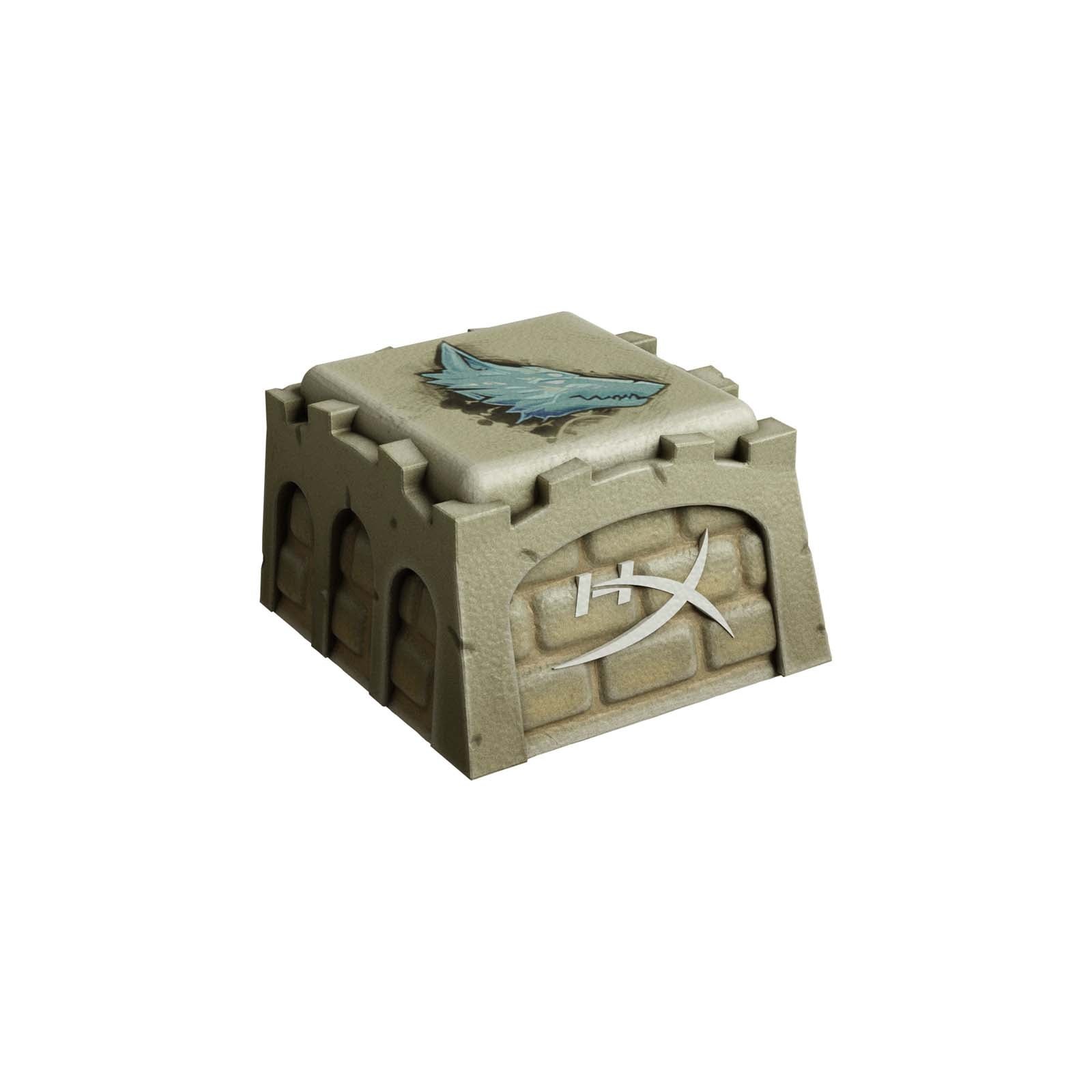 HX3D Custom Guild Wars 2 Jackal Keycap - Mechanical Keyboard Artisan Keycap for Gamers & Collectors - Perfect for Gaming Setups & Keyboard Customization