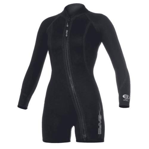 Bare Women's 3mm Neoprene Sport Step-in Wetsuit Jacket for Surfing, Diving & Water Sports | Warm & Flexible Swimwear